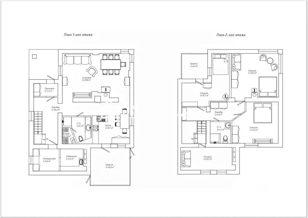 Коттедж в Ленинградская область, Выборгский район, Полянское с/пос, ... - Фото 2