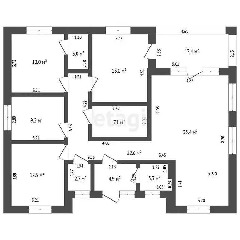 Дом в Подстепки, Вербная улица (136 м) - Фото 2