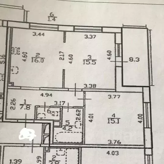 2-к кв. Ленинградская область, Мурино Всеволожский район, пл. ... - Фото 2