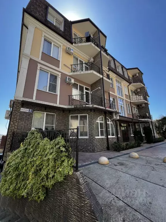 Студия Краснодарский край, Сочи Школьная ул., 7 (30.0 м) - Фото 0
