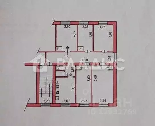 Комната Пензенская область, Пенза ул. Калинина, 110А (12.1 м) - Фото 2