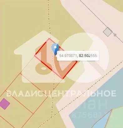 Участок в Новосибирская область, Коченевский район, с. Чистополье  ... - Фото 2