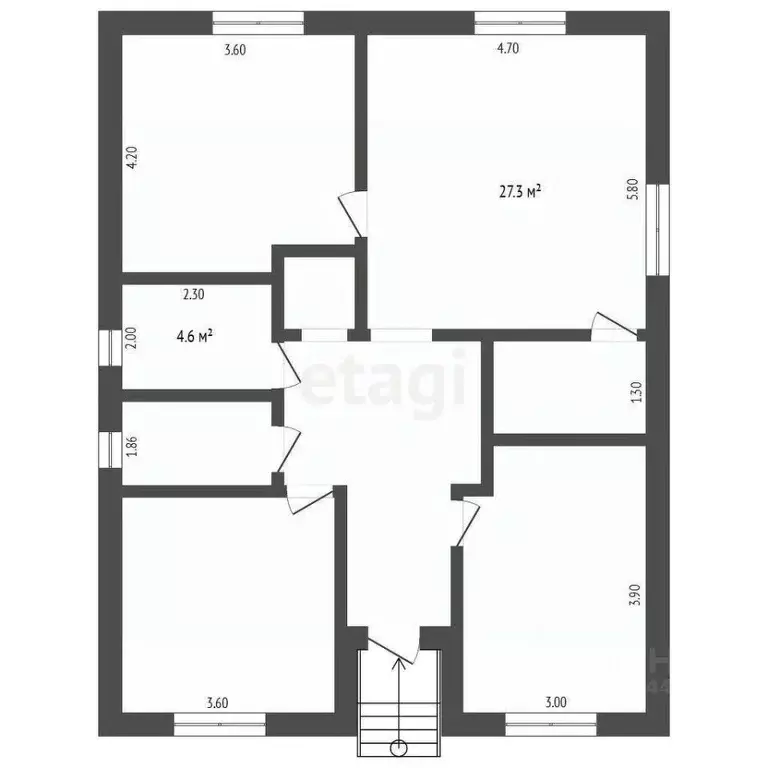 Дом в Тюменская область, Тюмень Парфеново мкр, ул. Есенина (115 м) - Фото 2