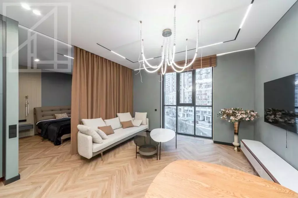 Студия Москва Нежинская ул., 5к2 (50.0 м) - Фото 1