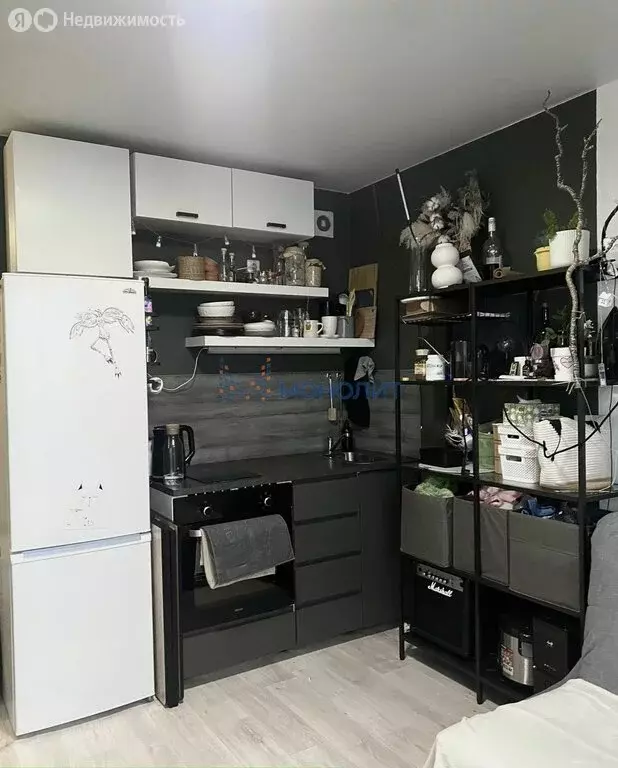 Квартира-студия: Нижний Новгород, улица Бориса Видяева, 18 (20.1 м) - Фото 1