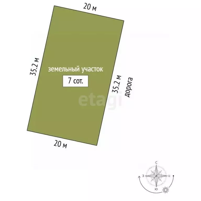 Участок в Ростовская область, Аксай ул. Борисовская (7.0 сот.) - Фото 2