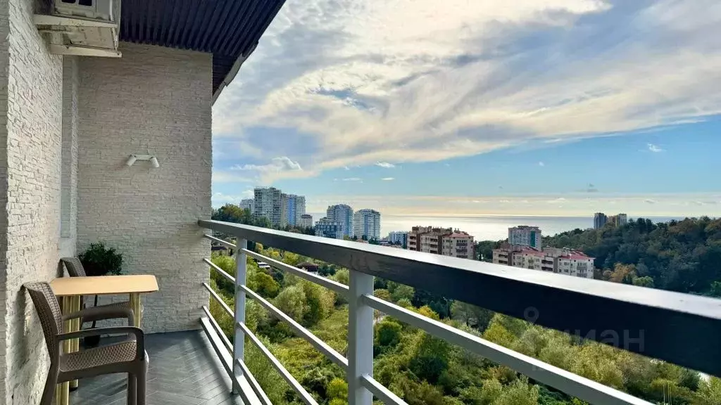 Студия Краснодарский край, Сочи Яна Фабрициуса мкр, ул. Метелева, 1 ... - Фото 1