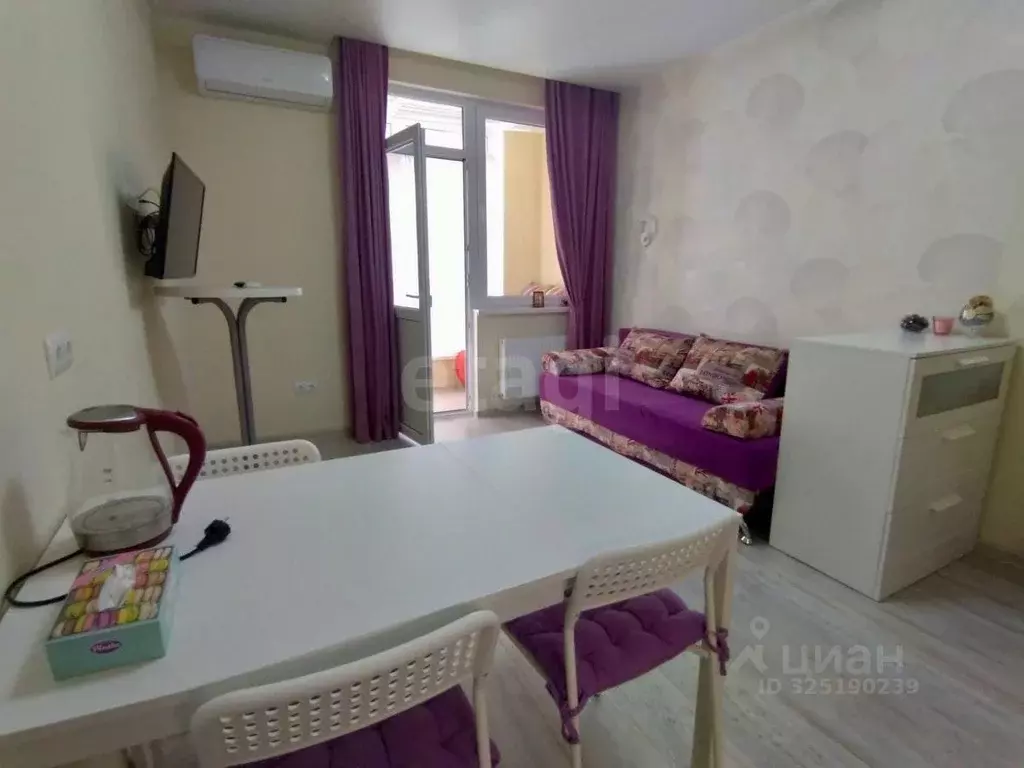 Студия Краснодарский край, Анапа Таманская ул., 121к15 (22.3 м) - Фото 1