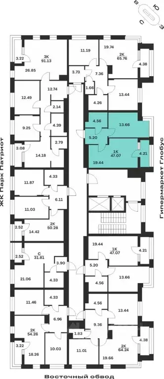 1-к кв. Тульская область, Тула городской округ, с. Осиновая Гора ул. ... - Фото 2