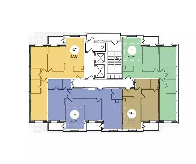 3-к кв. Ханты-Мансийский АО, Сургут Игоря Киртбая ул., 1А (85.18 м) - Фото 2