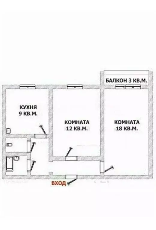 2-к кв. Челябинская область, Челябинск ул. Танкистов, 193В (50.0 м) - Фото 2