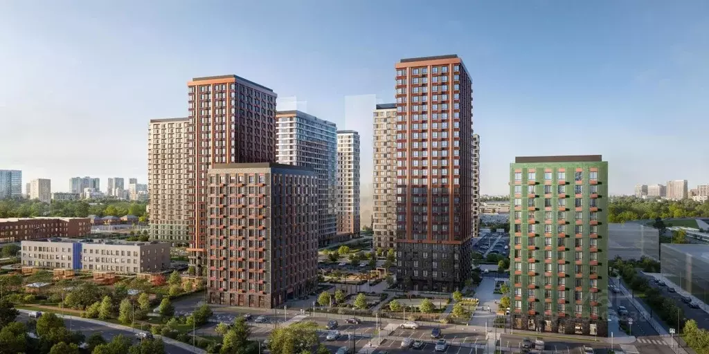 2-к кв. Московская область, Красногорск Квартал Строгино жилой ... - Фото 2