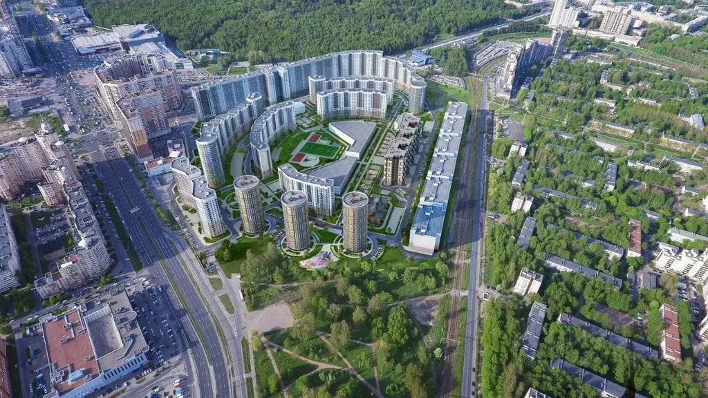 Помещение свободного назначения в Санкт-Петербург Приморский Квартал ... - Фото 0