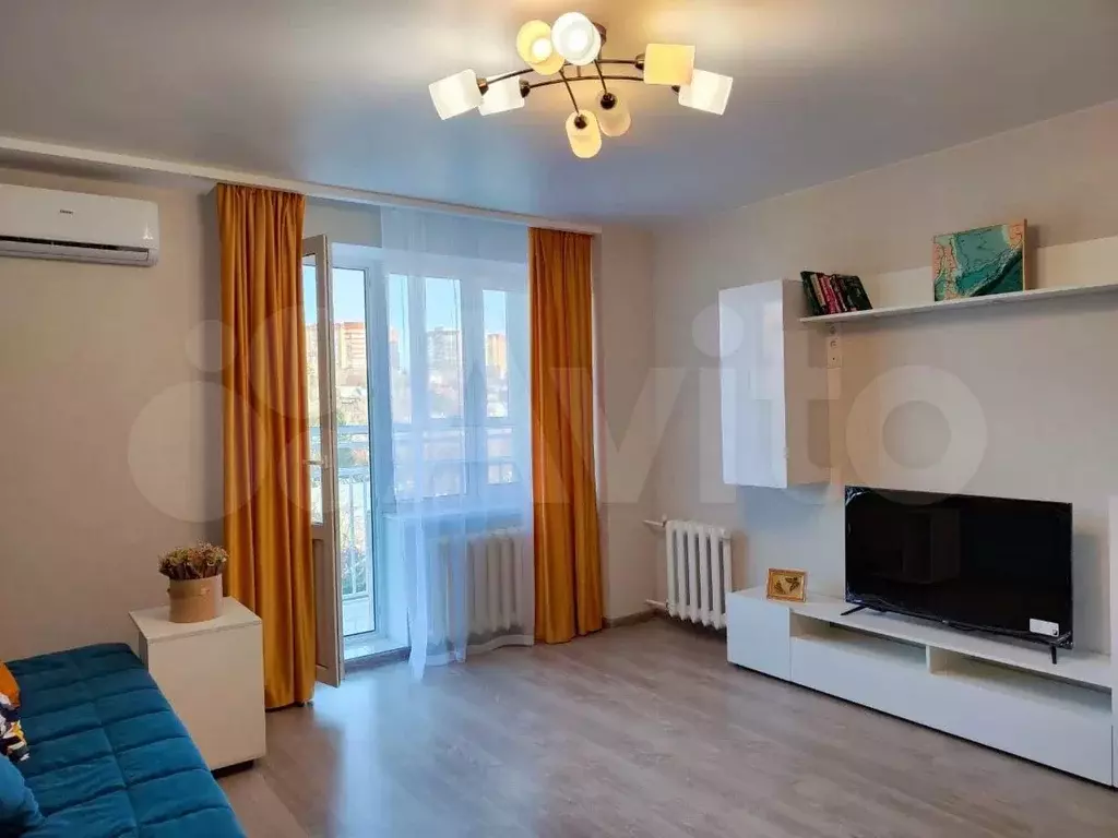 1-к. квартира, 42 м, 7/17 эт. - Фото 1