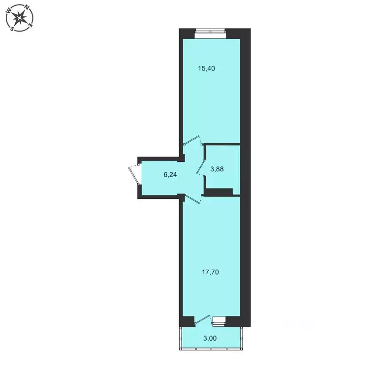 1-к кв. Иркутская область, Иркутский муниципальный округ, с. Мамоны ... - Фото 1