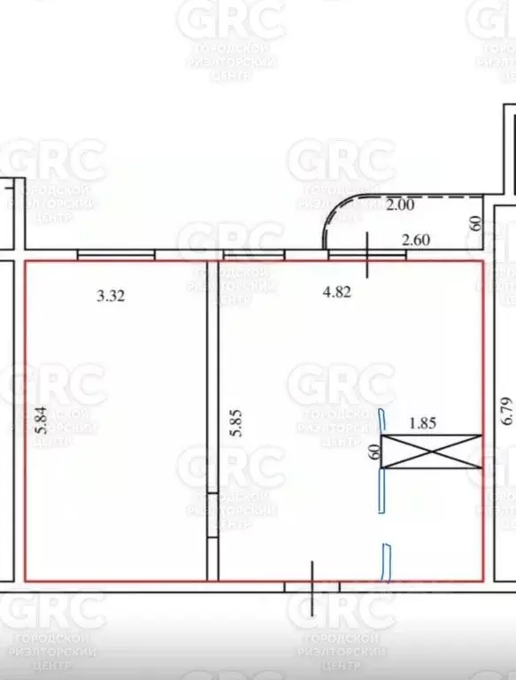 3-к кв. Краснодарский край, Сочи Завокзальный мкр, пер. Трунова (49.0 ... - Фото 0
