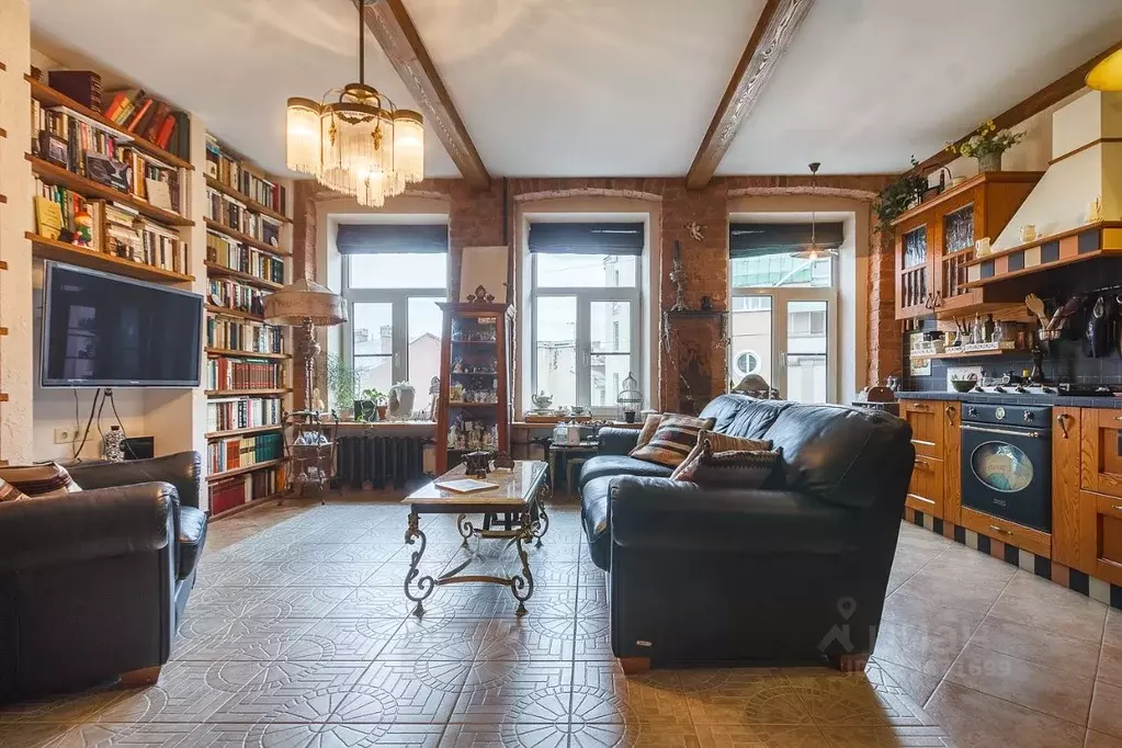 3-к кв. Санкт-Петербург Большая Пушкарская ул., 19 (64.6 м) - Фото 2