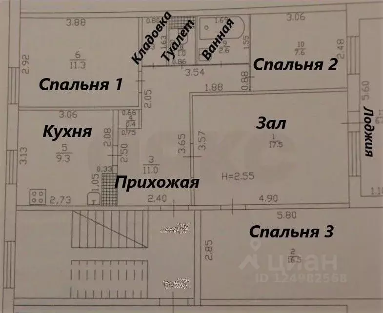 4-к кв. Краснодарский край, Темрюк ул. Калинина (78.5 м) - Фото 1