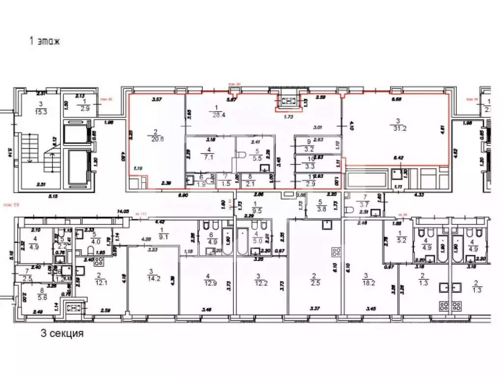 Помещение свободного назначения в Москва ул. Инженера Кнорре, 7к1 (108 ... - Фото 2