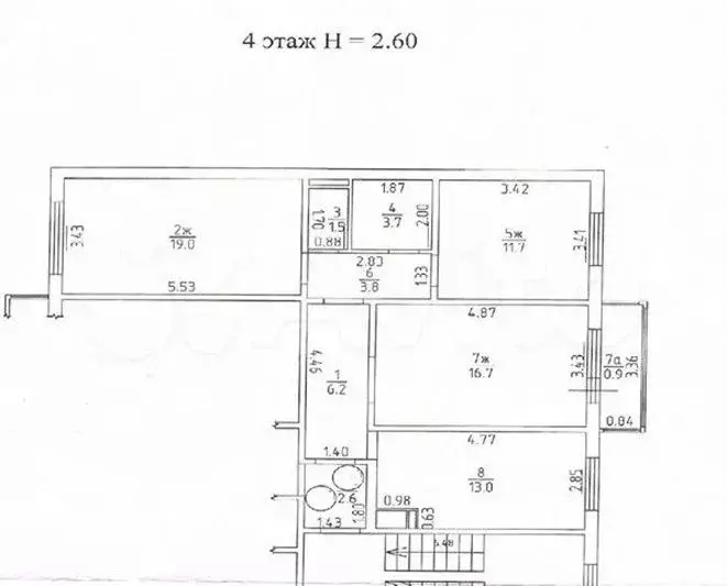3-к кв. Калининградская область, Янтарный пгт ул. Советская, 110В ... - Фото 2
