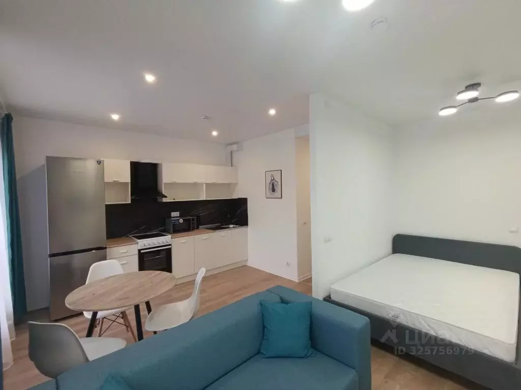 1-к кв. Ленинградская область, Всеволожский район, д. Новое Девяткино ... - Фото 2