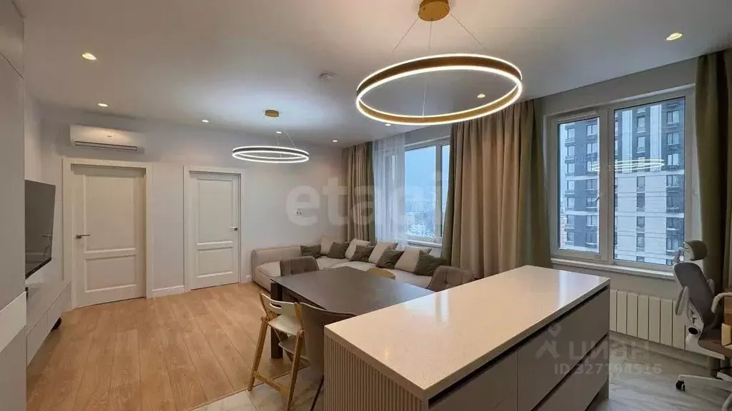 3-к кв. Москва Электролитный проезд, 7 (77.0 м) - Фото 1