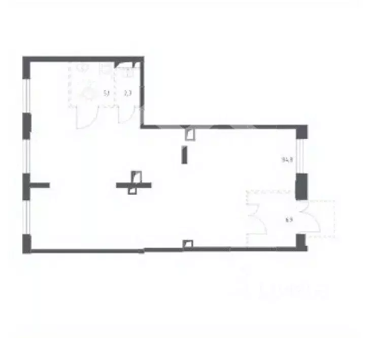 Помещение свободного назначения в Московская область, Мытищи ул. ... - Фото 2