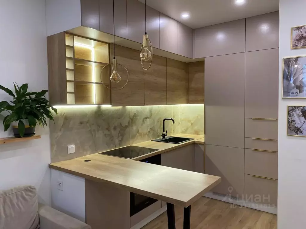 1-к кв. Ленинградская область, Кудрово г. Всеволожский район, ... - Фото 2