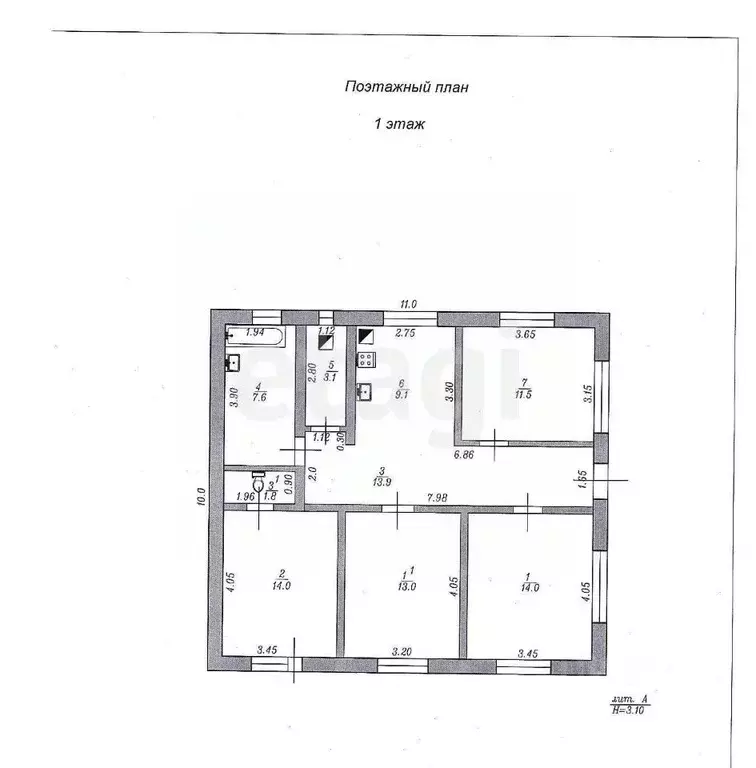 Дом в Краснодарский край, Анапа ул. Ленина, 64А (272 м) - Фото 1