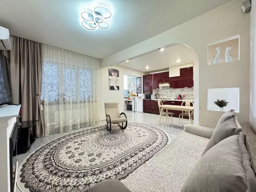 2-к кв. Кабардино-Балкария, Нальчик ул. Ватутина (58.8 м) - Фото 1