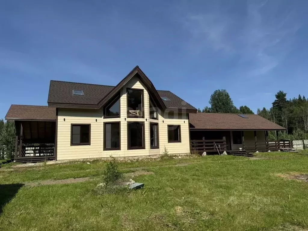 Дом в Ленинградская область, Приозерский район, Красноозерное с/пос, ... - Фото 1