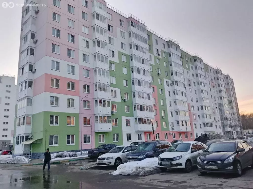 Квартира-студия: Нижний Новгород, микрорайон Мончегорский, ... - Фото 1