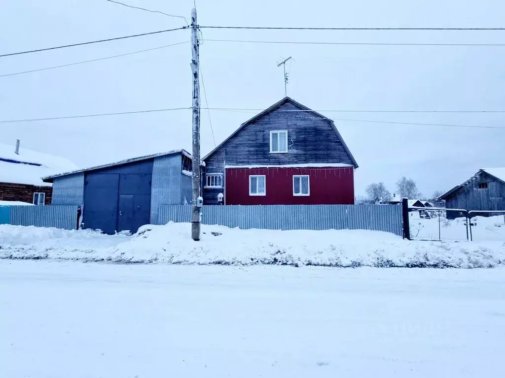 Дом в Пермский край, Александровск Яйва пгт, ул. Максима Горького, 57 ... - Фото 0