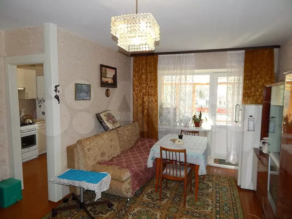 1-к. квартира, 32,3 м, 3/5 эт. - Фото 0