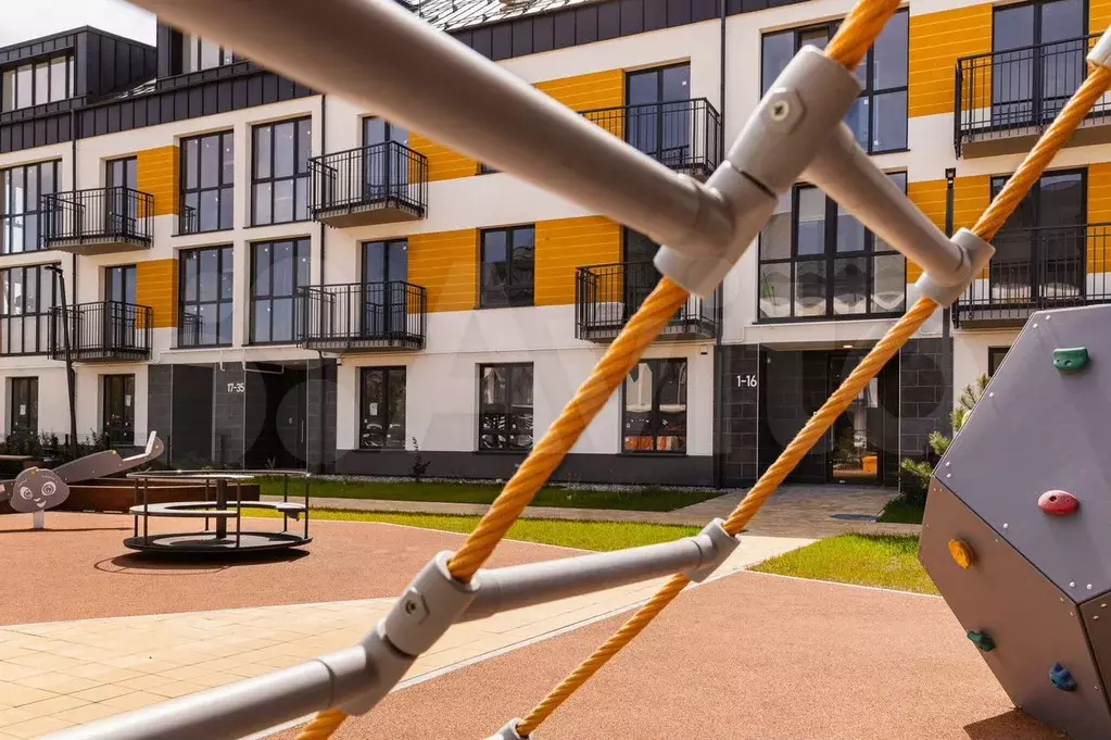 1-к. квартира, 33,5 м, 4/4 эт. - Фото 1