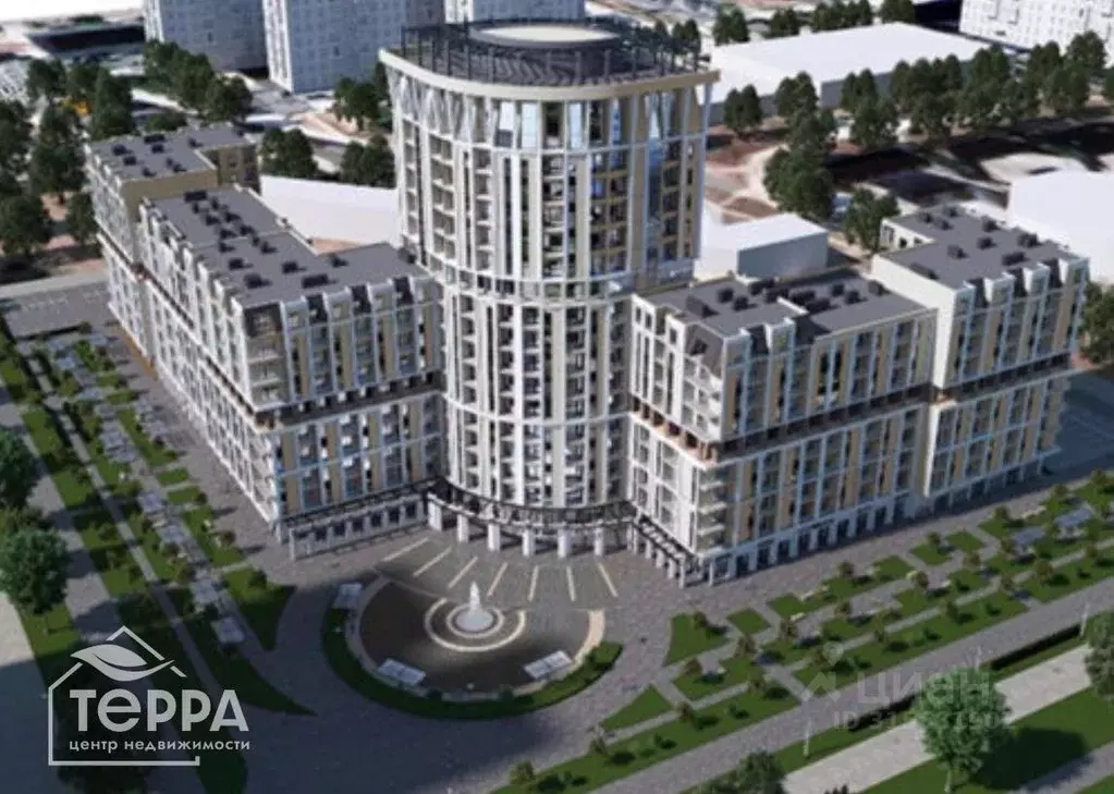 Свободной планировки кв. Крым, Евпатория просп. Победы, 62 (23.24 м) - Фото 0