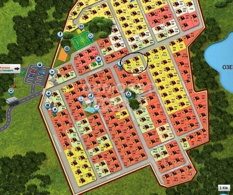 Участок в Новосибирская область, Новосибирский район, Плотниковский ... - Фото 1