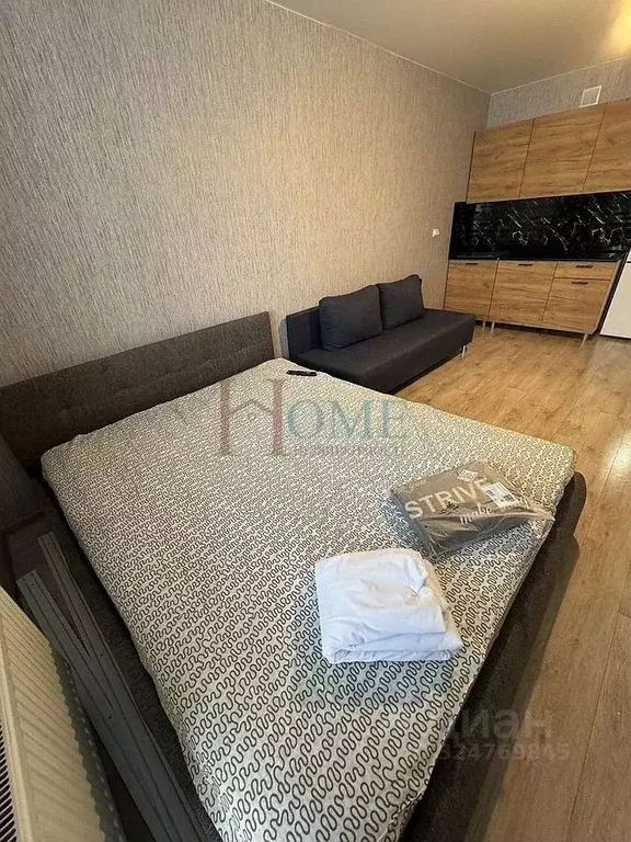 Студия Новосибирская область, Новосибирск Затулинский жилмассив, ул. ... - Фото 1