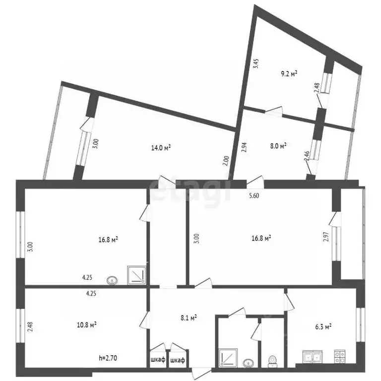 Помещение свободного назначения в Ярославская область, Ярославль ул. ... - Фото 1