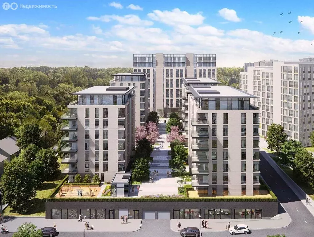 1-комнатная квартира: Москва, Мосфильмовская улица, 1 (214 м) - Фото 0