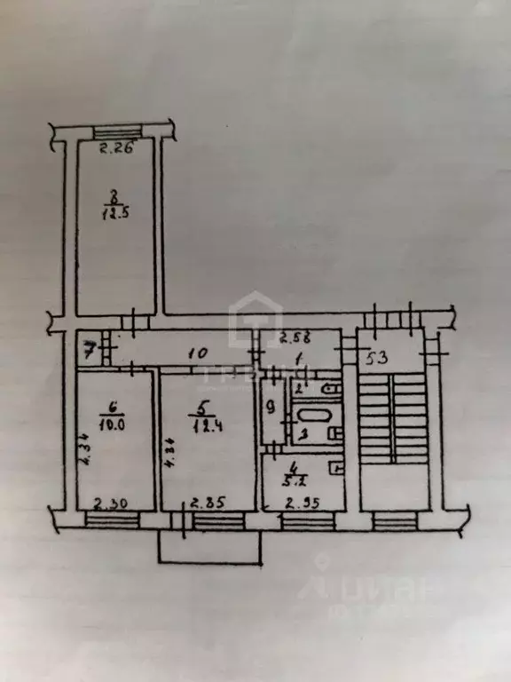 3-к кв. Ленинградская область, Кировский район, Назия пгт ул. Есенина, ... - Фото 2