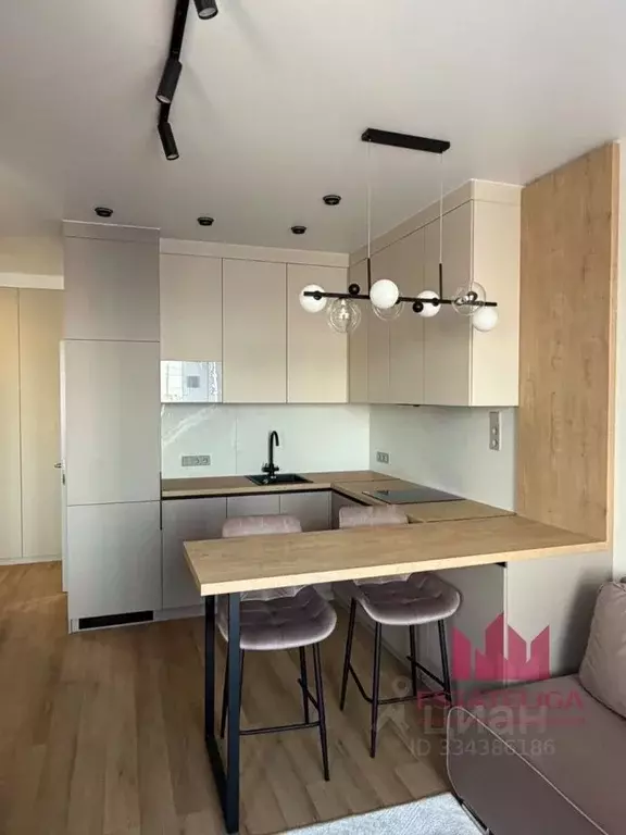 Студия Москва Новоостаповская ул., 20 (35.0 м) - Фото 2