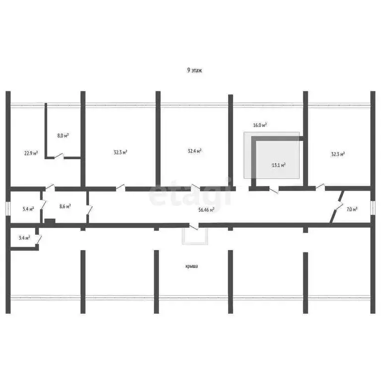 Офис (6398.8 м) - Фото 2