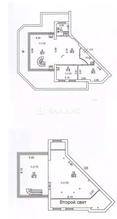 3-к кв. Москва Минская ул., 1ГК4 (263.0 м) - Фото 1