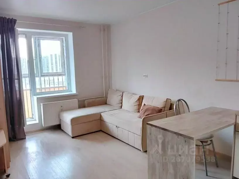 Студия Ленинградская область, Мурино Всеволожский район, бул. ... - Фото 2