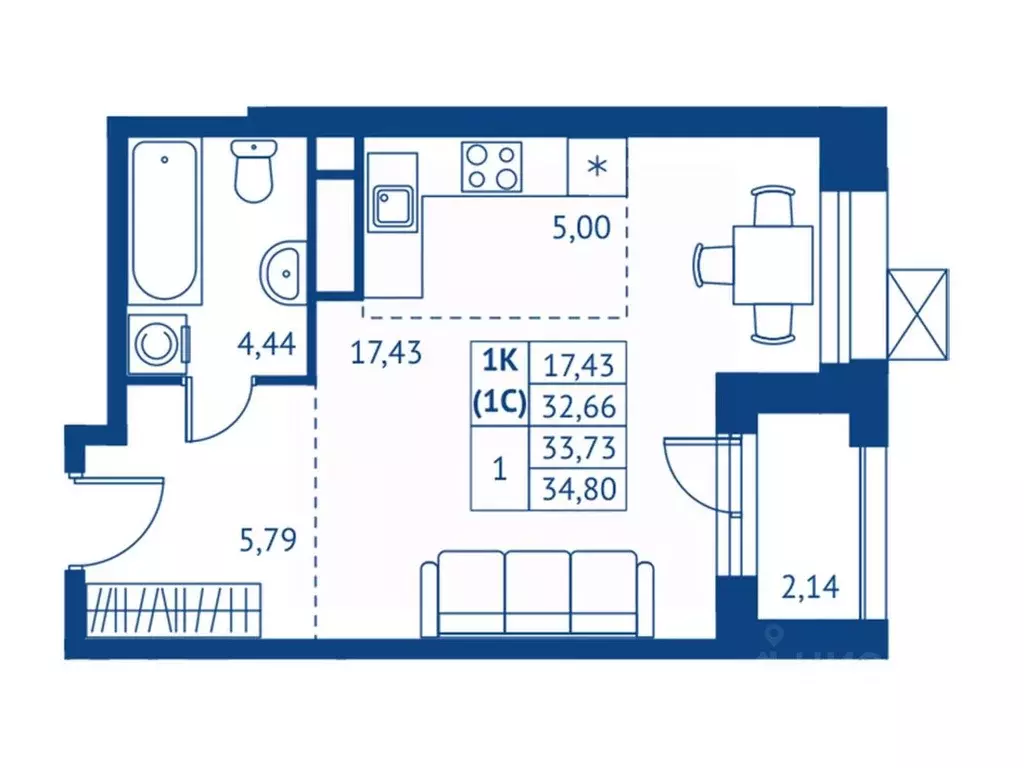 Студия Московская область, Королев Новые Подлипки мкр, Поколение ... - Фото 1