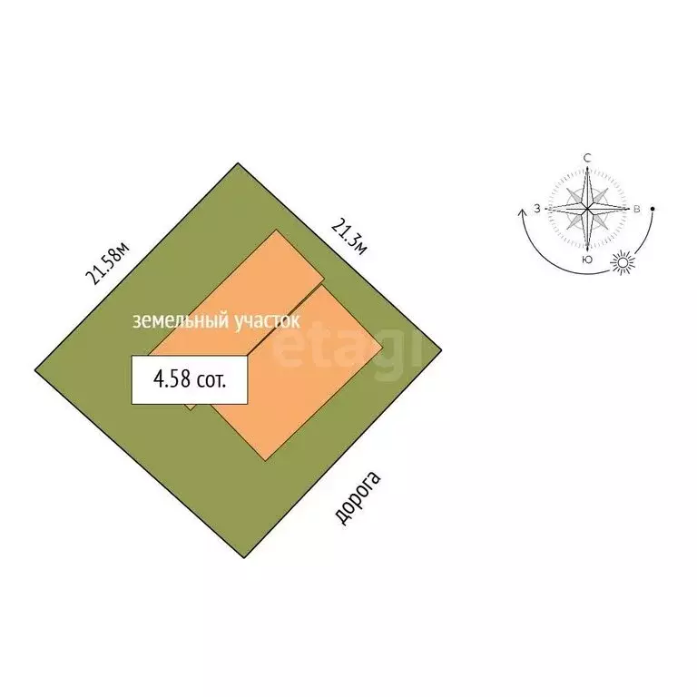 Дом в Нальчик, улица Мечиева (426.7 м) - Фото 1