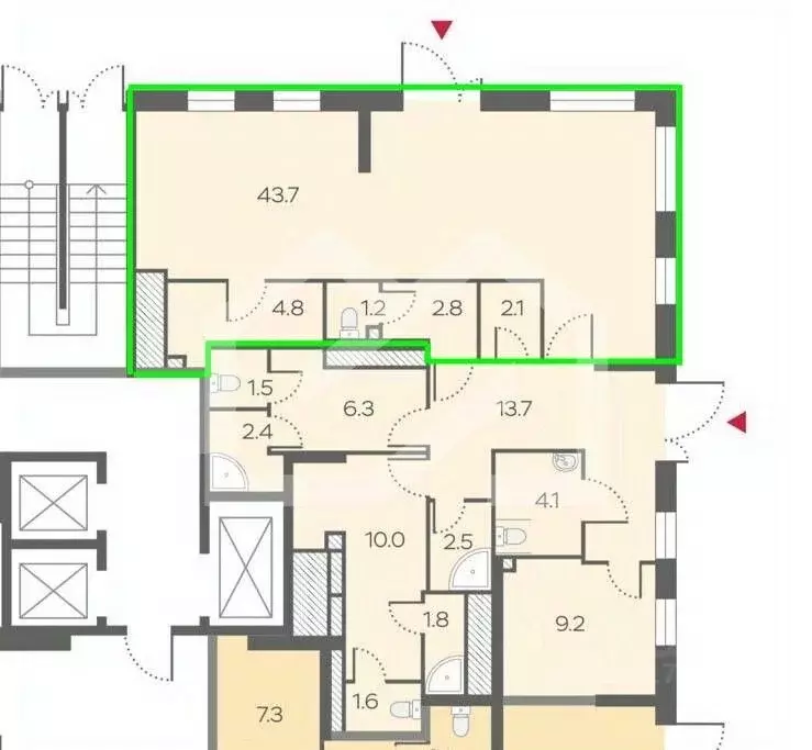 Помещение свободного назначения в Москва Производственная ул., 19Ак3 ... - Фото 2