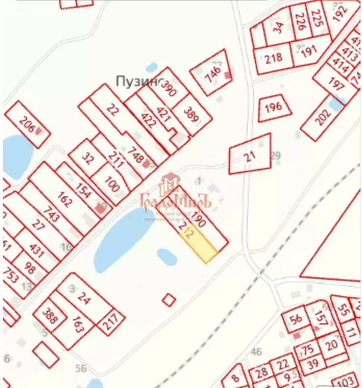Участок в Сергиево-Посадский городской округ, деревня Пузино (10 м) - Фото 0