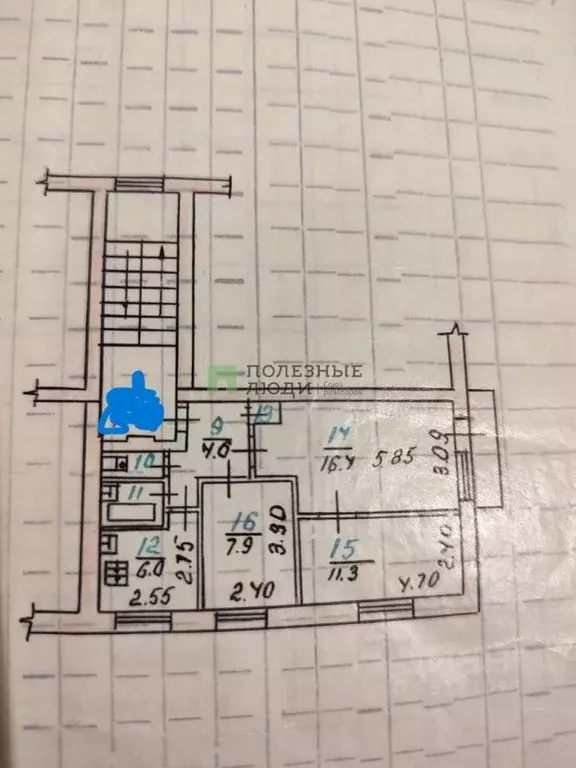 3-к кв. Орловская область, Орел ул. 60-летия Октября, 20 (49.8 м) - Фото 2
